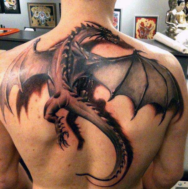 western dragon tattoo