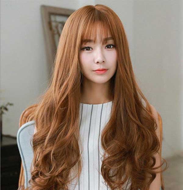 Top blonde brown hair