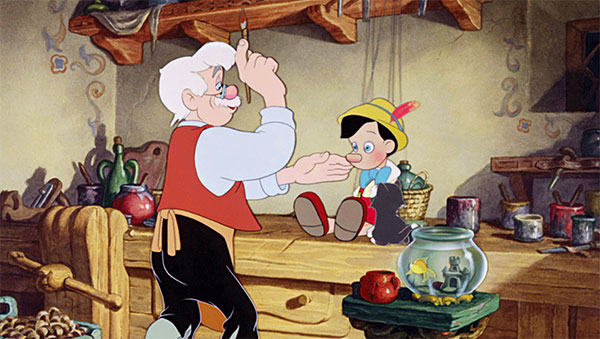 Pinocchio animation
