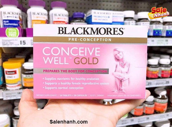 Giới thiệu Blackmores Conceive Well Gold