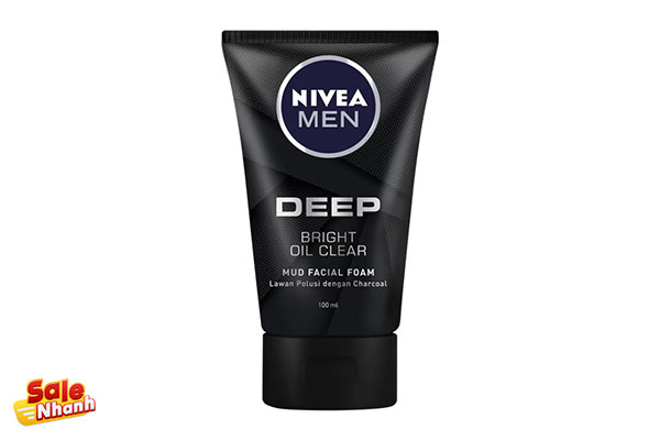 Nivea Men Deep Bright Oil Clear Mud Foam