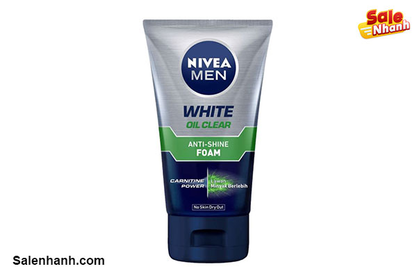 Nivea Men White Oil Clear Anti Shine Foam