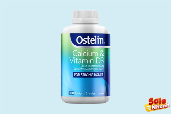 Viên uống Ostelin Canxi và Vitamin D 130