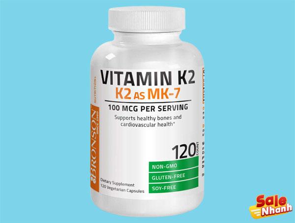 Bronson Vitamin K2+D3 chính hãng