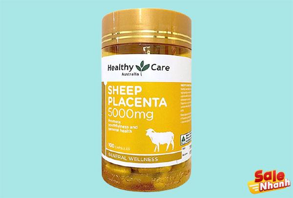 [Review] Đánh giá viên uống nhau thai cừu Healthy Care Sheep Placenta 5000mg | SaleNhanh