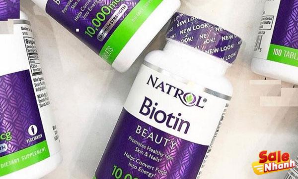 Viên uống Natrol Biotin Beauty