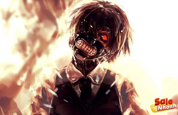 Ken Kaneki trong phim Tokyo Ghoul