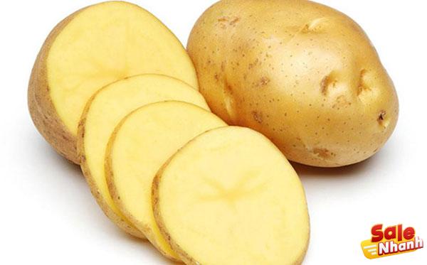 Thu nhỏ lỗ chân lông bằng khoai tây
