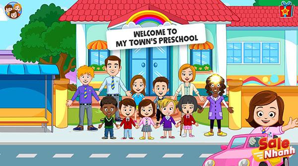 Game My Town: Preschool kids game