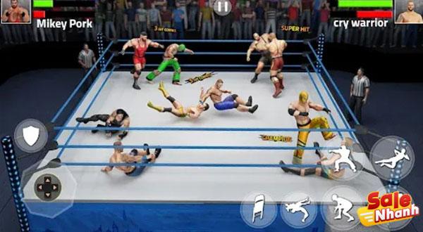 Tag Team Wrestling Game