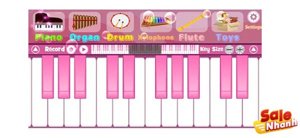 Pink Piano Game