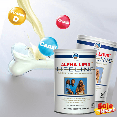 Đây là 5 thành phần của sữa non Alpha Lipid Lifeline