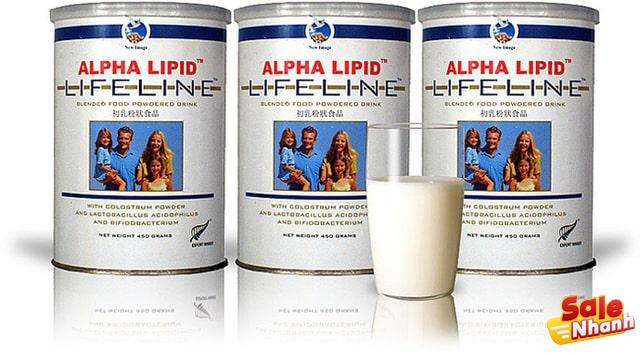 Sữa non alpha lipid lifeline chính hãng của New Image New Zealand - suanonalphalipid.vn