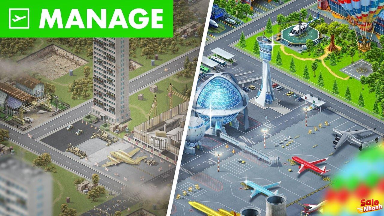 Gameplay của thành phố sân bay
