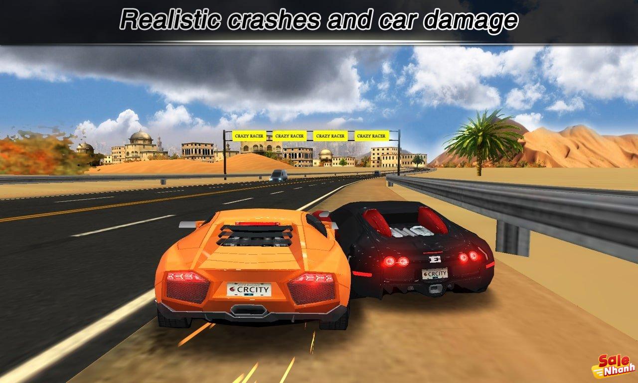 Trò chơi đua xe trong thành phố 3D
