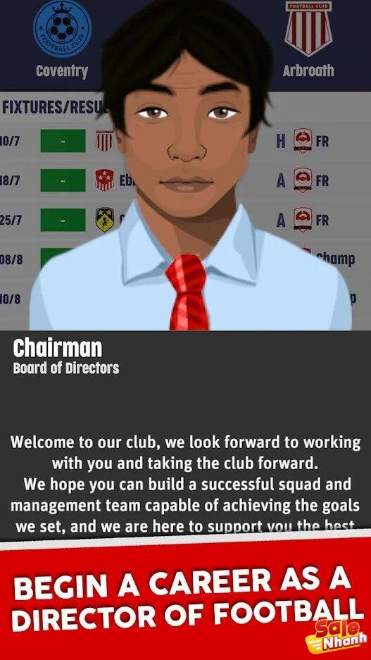 Club Soccer Director 2022 MOD bởi APKMODY