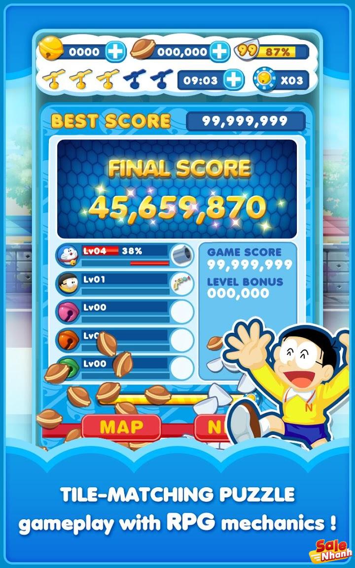 Trò chơi Doraemon Gadget Rush Gameplay