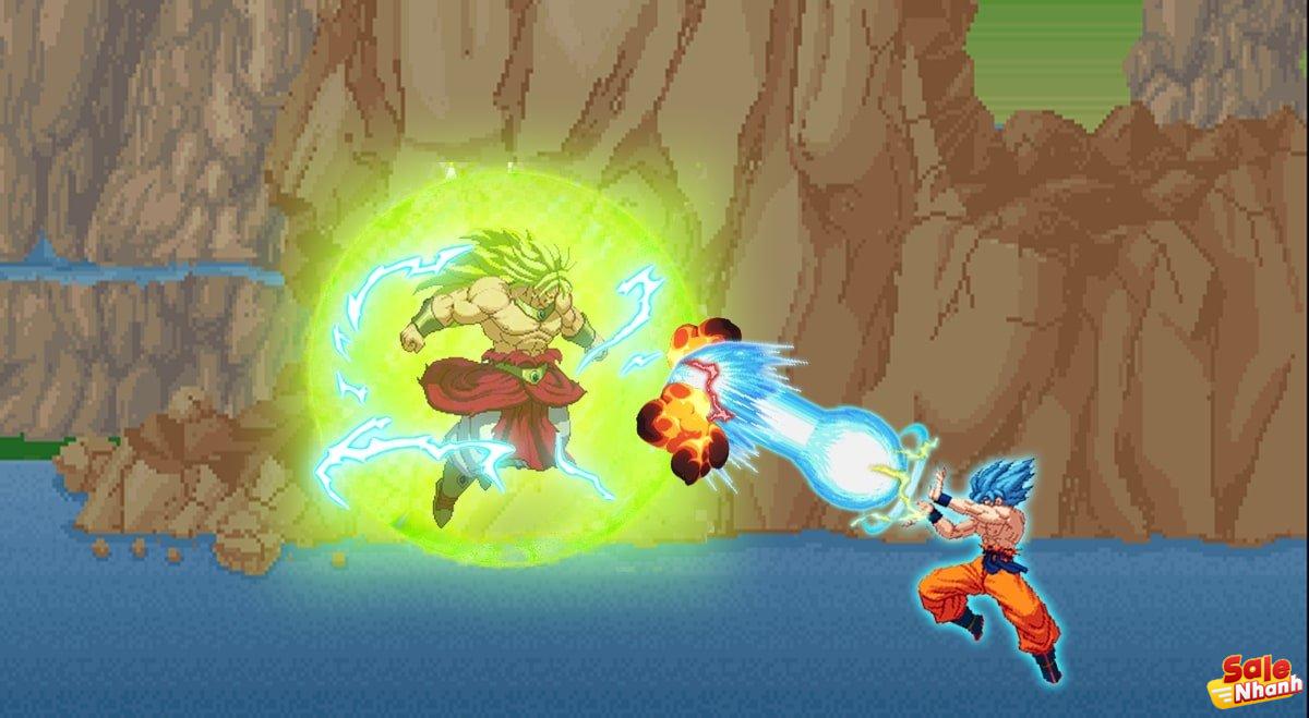 Gameplay của Dragon Ball Z Super Goku Battle