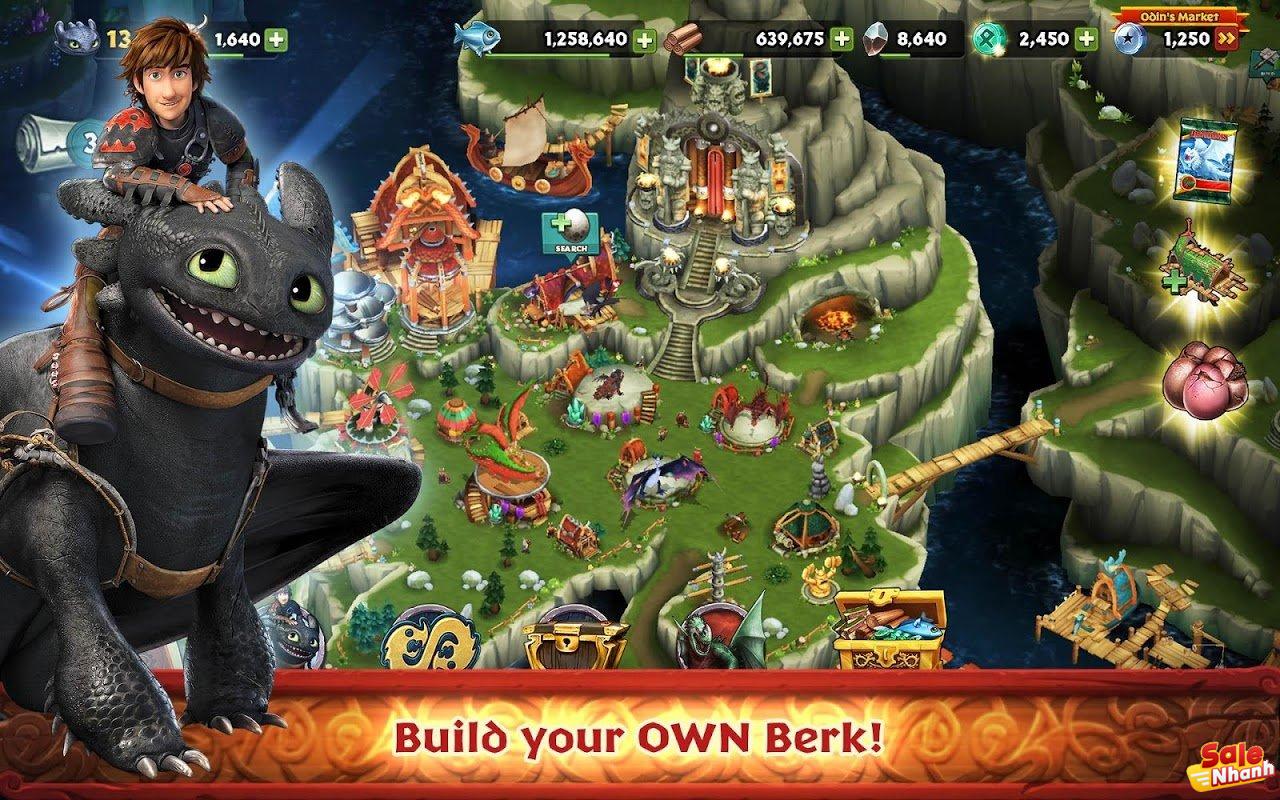 Trò chơi Dragons Rise of Berk