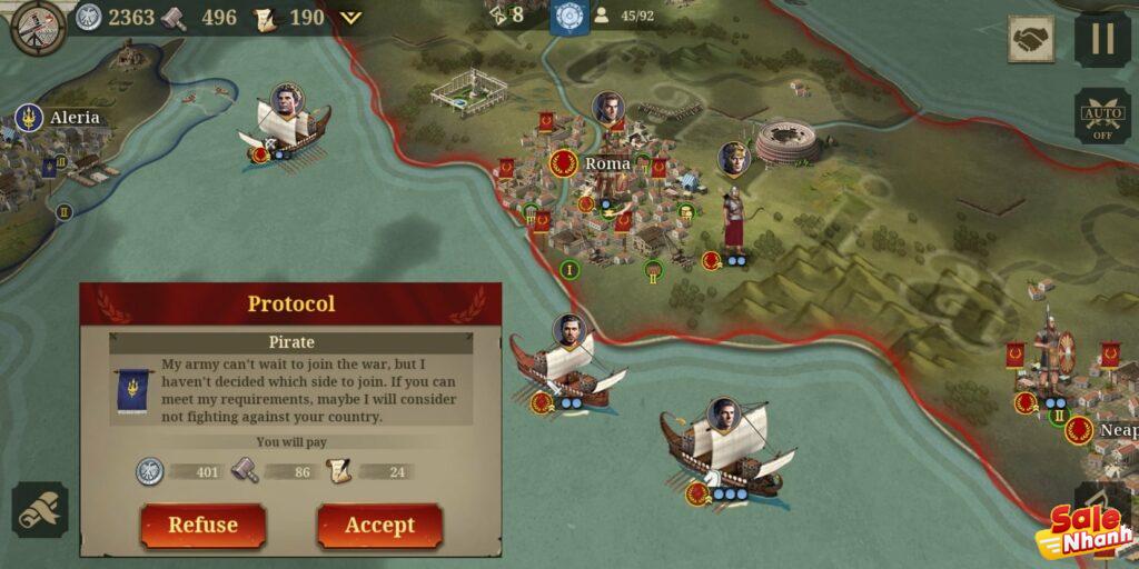 Trò chơi Great Conqueror of Rome 1024x512