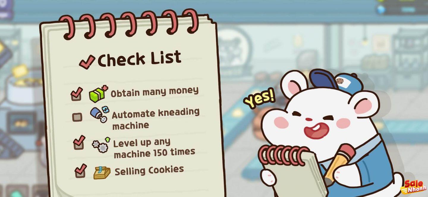 Hamster Cookie Factory dành cho Android 1440x665