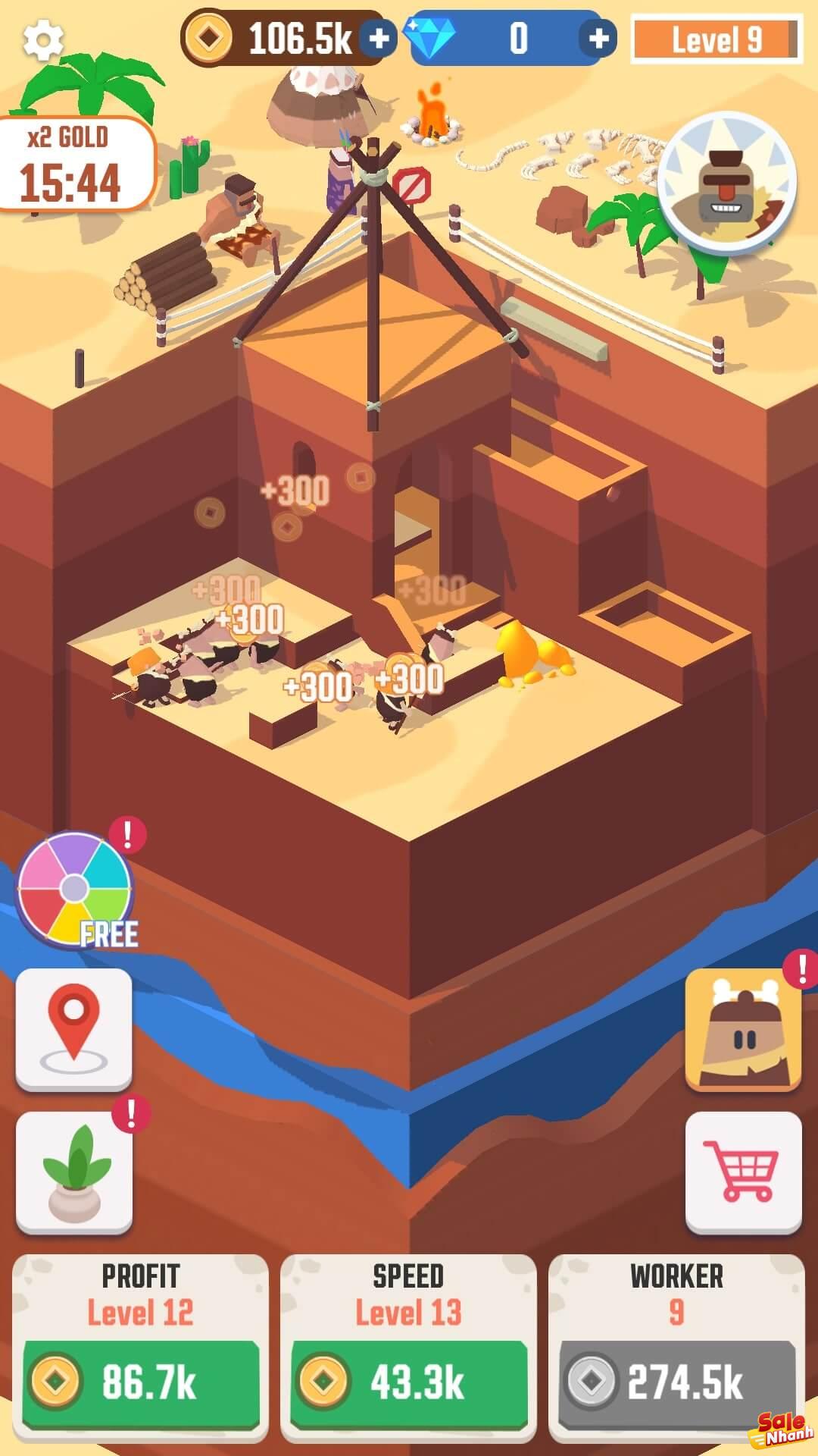 Trò chơi Idle Digging Tycoon