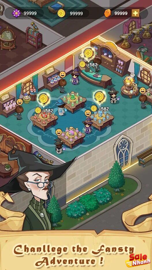 Idle School of Witchcraft and Wizardry for Android