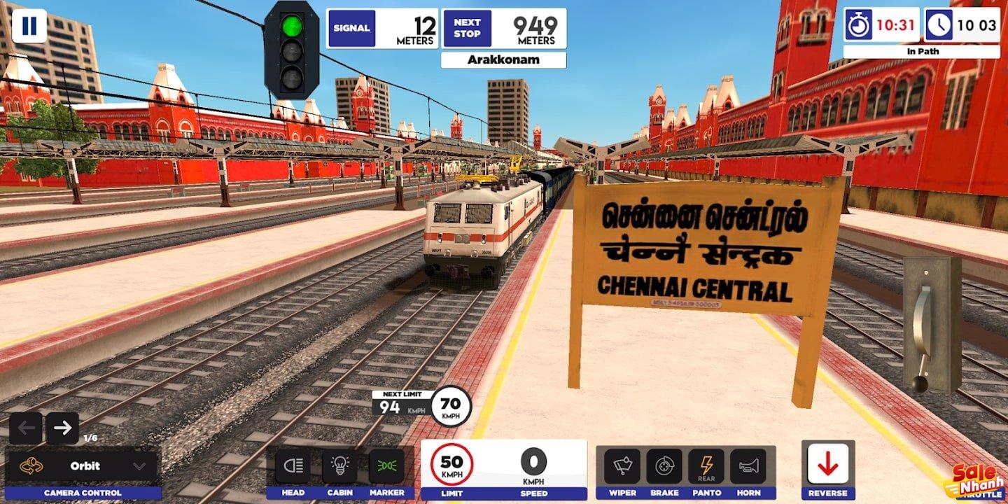 Apk trình mô phỏng xe lửa Ấn Độ