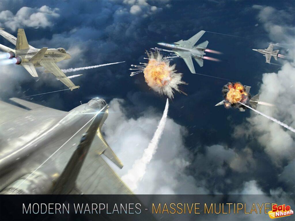 Nhiều người chơi Warplane hiện đại 1024x768
