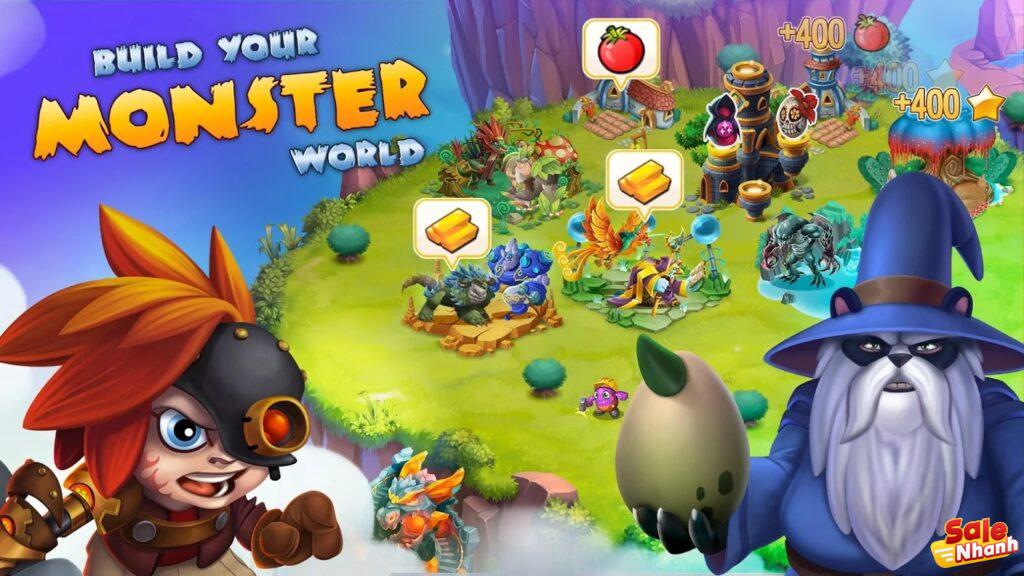 Gameplay của Monster Legends 1024x576