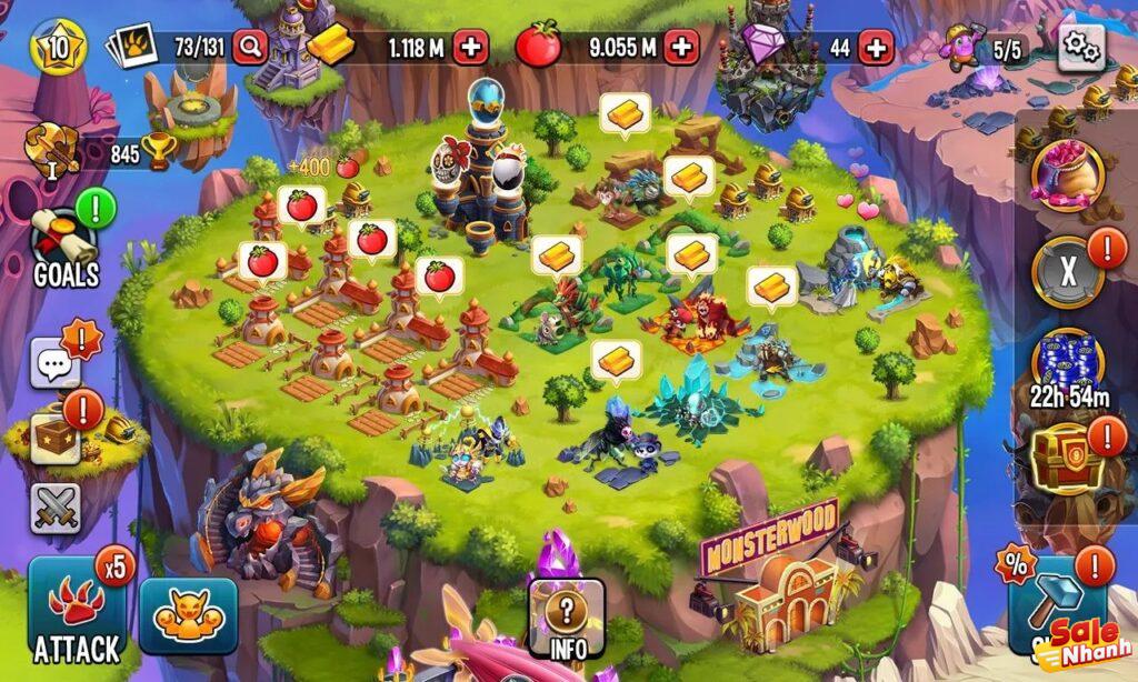 Đồ họa Monster Legends 1024x614