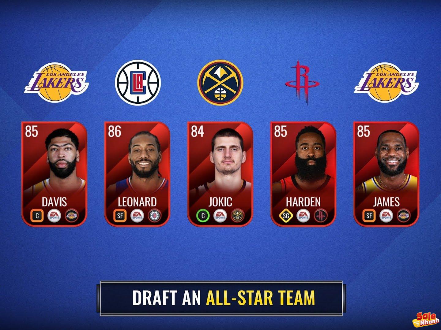 Tải xuống NBA LIVE Mobile Basketball