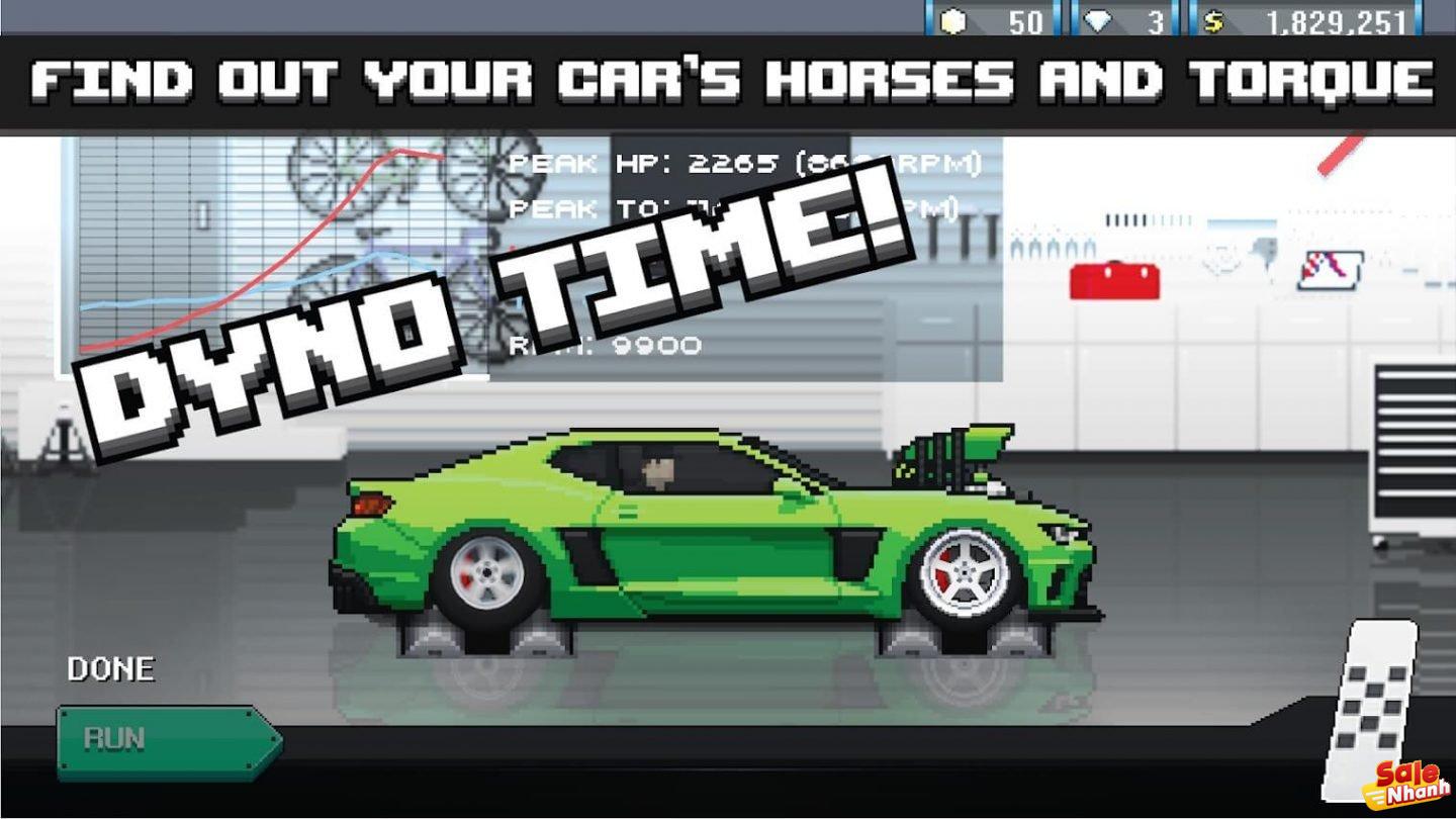 Trò chơi Pixel Car Racer 1440x810