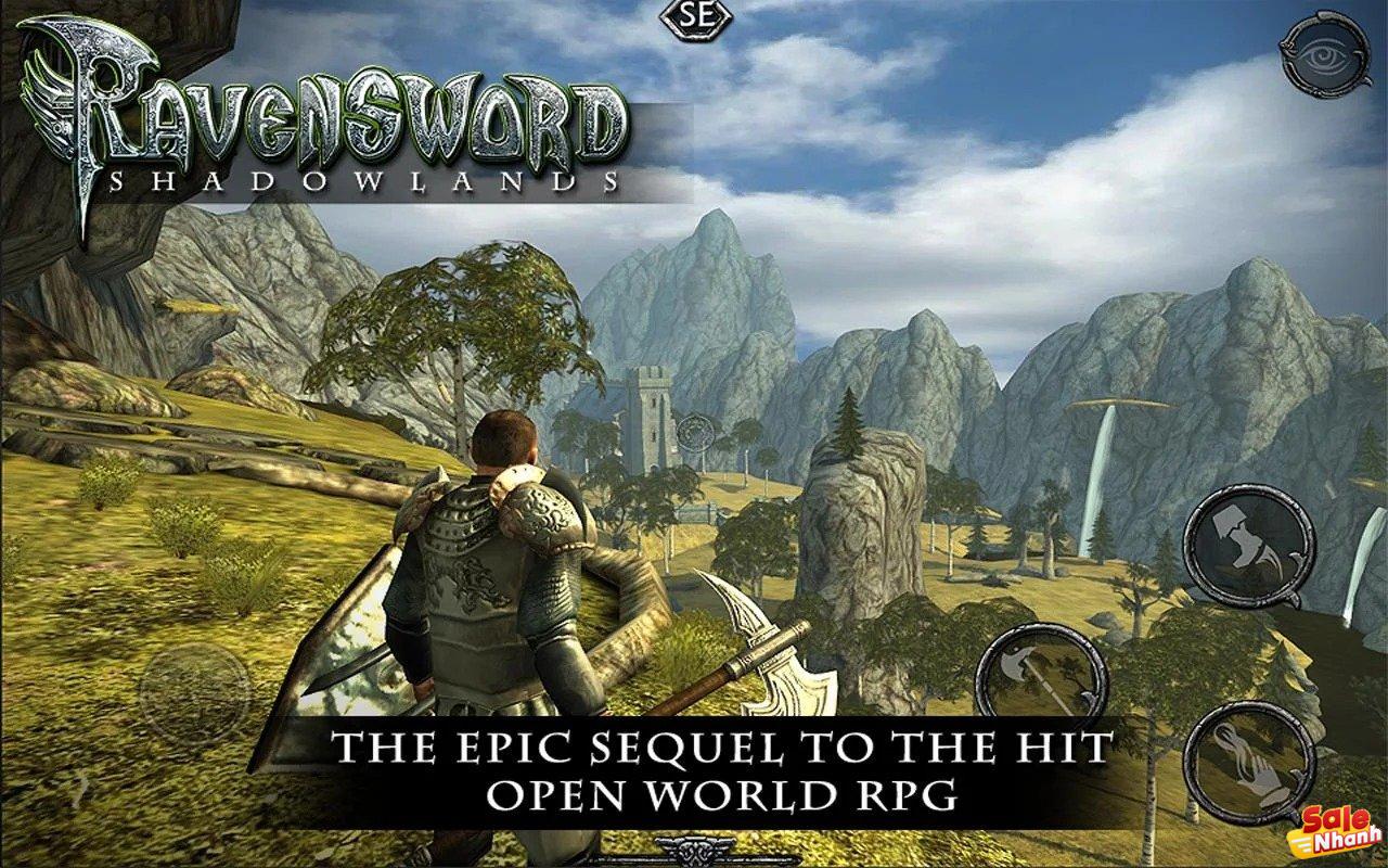 Lối chơi của Ravensword Shadowlands 1