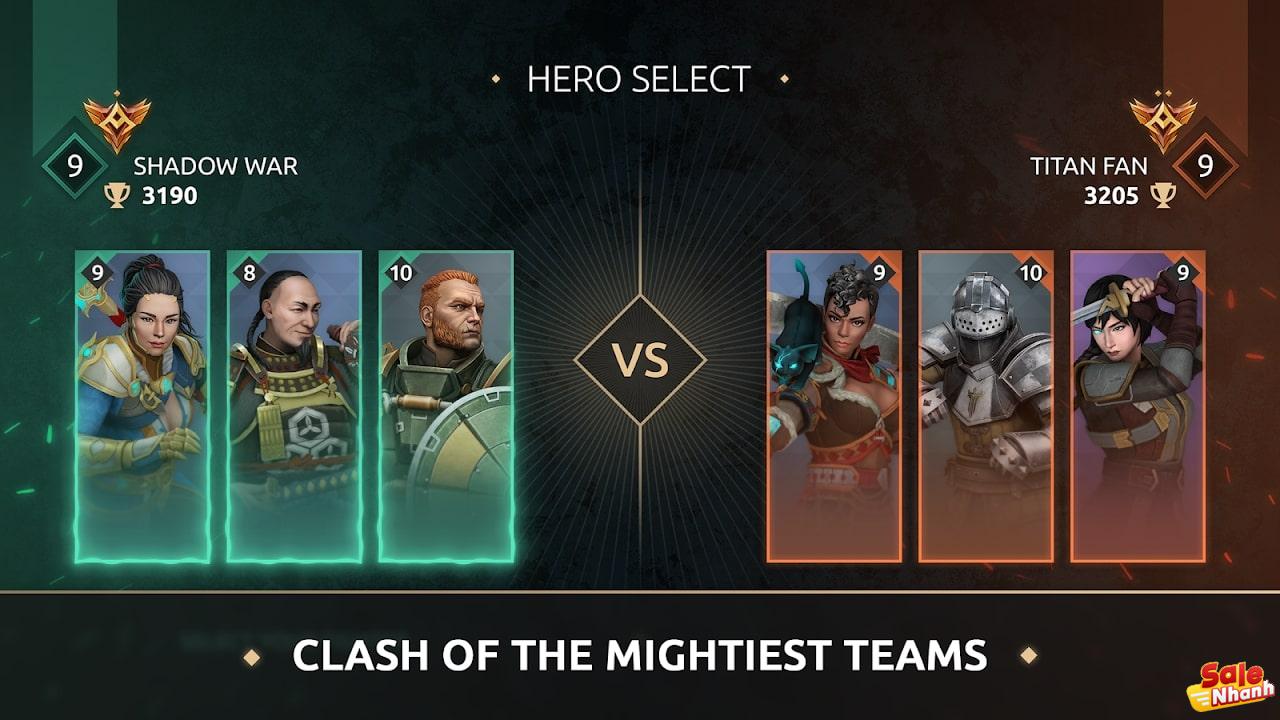Gameplay của Shadow Fighting Arena