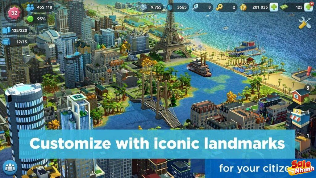 Gameplay của SimCity BuildIt 1024x576