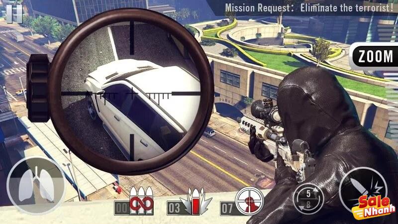 Bắn Sniper 3D dành cho Android