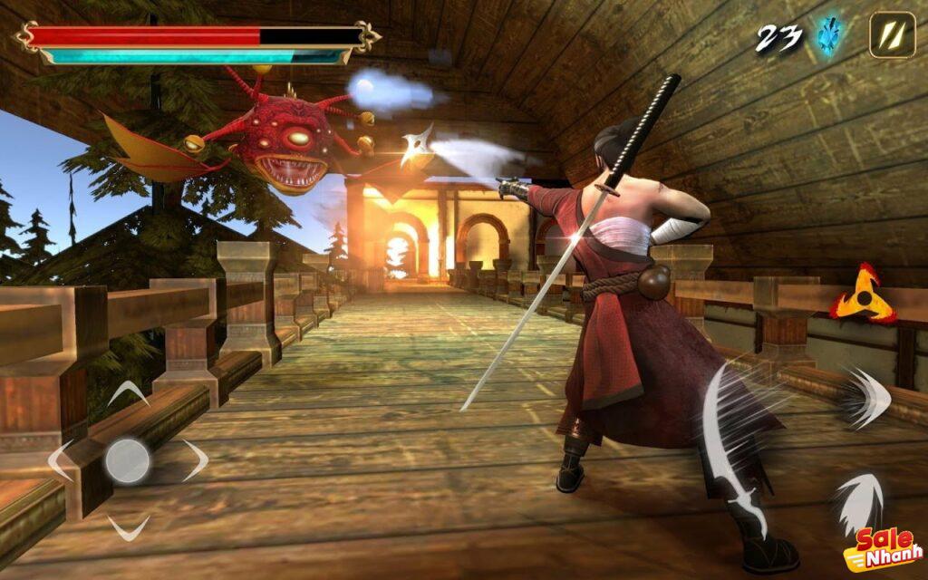 Takashi Ninja Warrior mod apk 1024x640