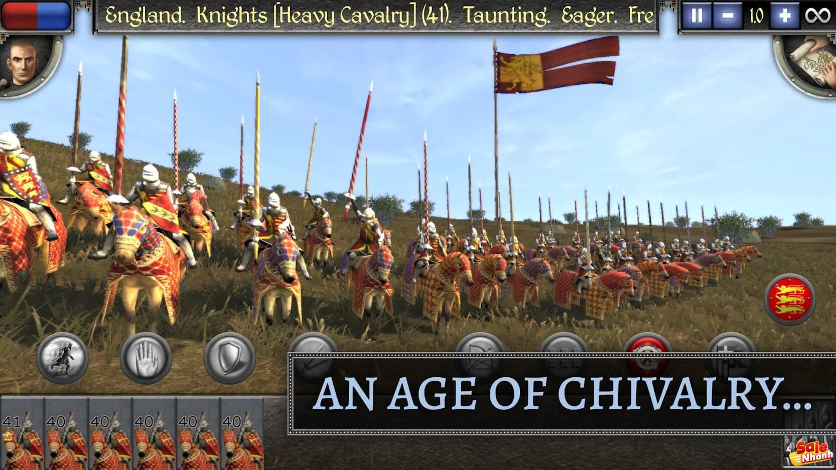 Total War MEDIEVAL II dành cho Android