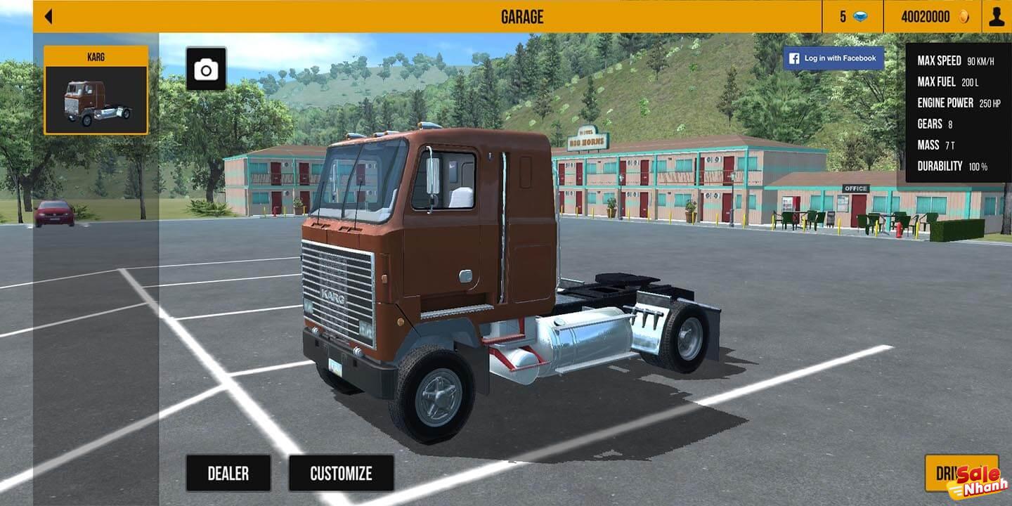 Truck Simulator PRO 2 MOD của APKMODY