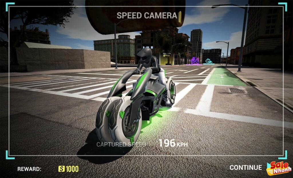 Ultimate Motorcycle Simulator 1 camera tốc độ 1024x622