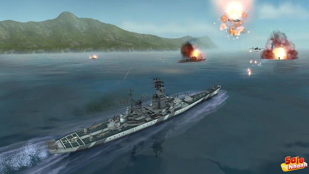 WARSHIP BATTLE 3D World War II dành cho Android