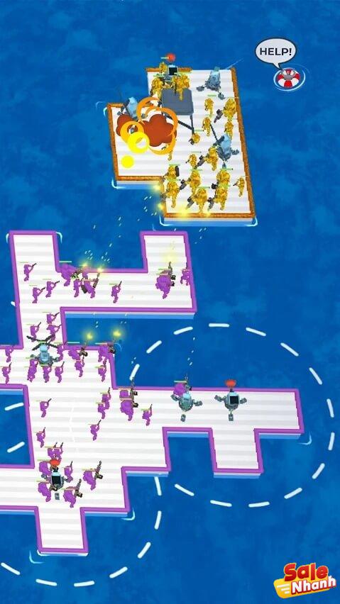 Raft Battle dành cho Android