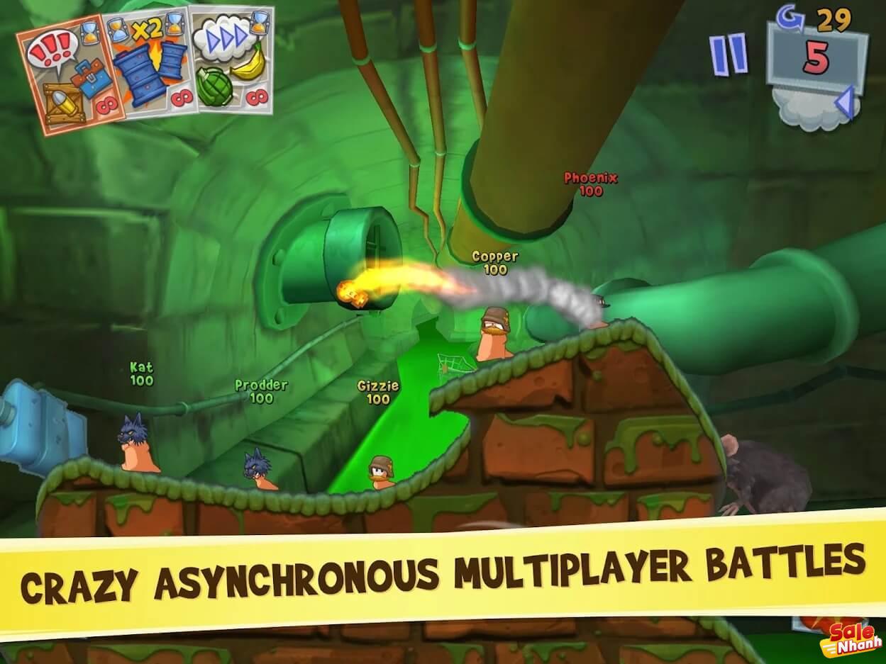 Worms 3 dành cho Android