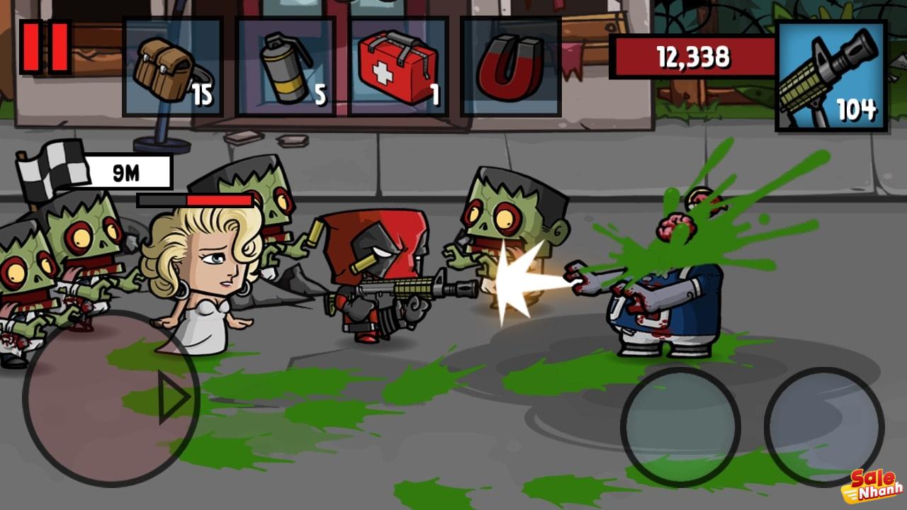 Gameplay của Zombie Age 3
