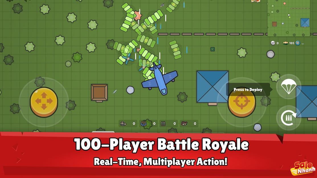 ZombsRoyale.io dành cho trò chơi Android 1