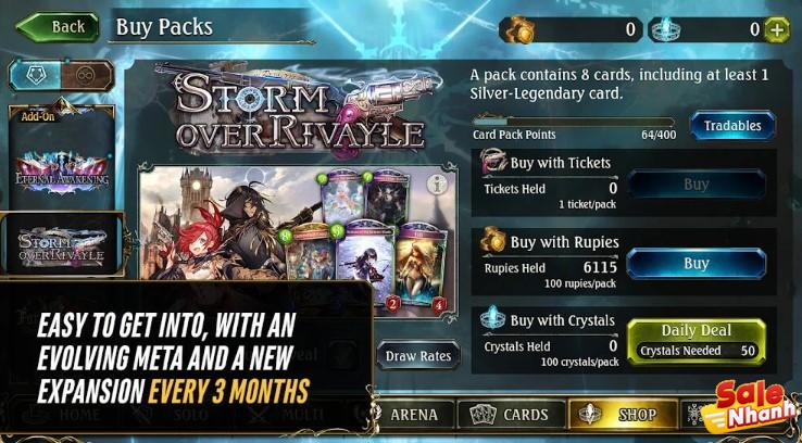 Shadowverse CCG . Review