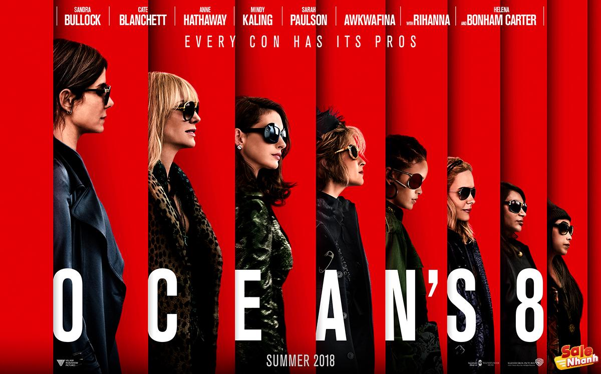 Dàn "nữ tướng cướp" trong "Ocean's 8" cướp ngôi phòng vé Bắc Mỹ | Điện ảnh | Vietnam+ (VietnamPlus)