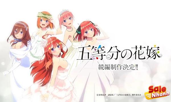 Quintessential Quintuplets - Nhà Có 5 Nàng Dâu 2022, Thông tin - Lịch  chiếu