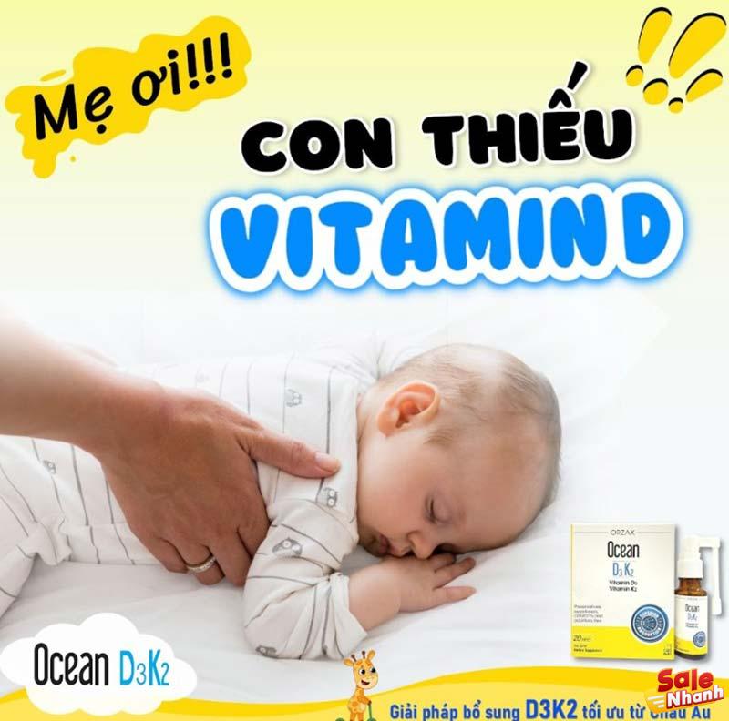 Ocean D3K2 bổ sung Vitamin D